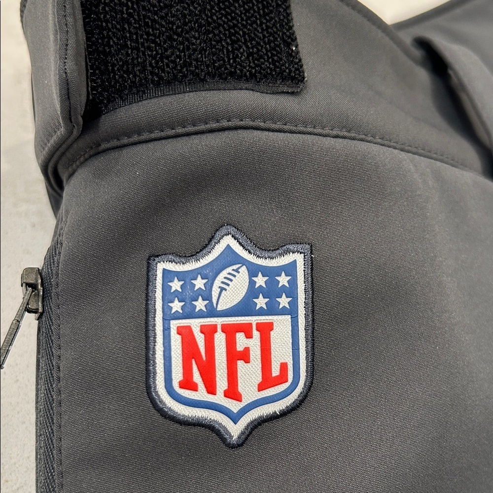 Nike Men's NFL On Field Fleece Lined Athletic Performance Blokecore Gray Pants - Picture 3 of 13